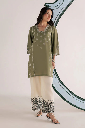 Bismil 2Pc - Embroidered Lawn Dress