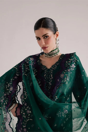 Purple Forest 3Pc - Festive Eid Pret